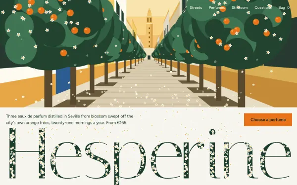 Hesperine — Orange Blossom Perfume House preview