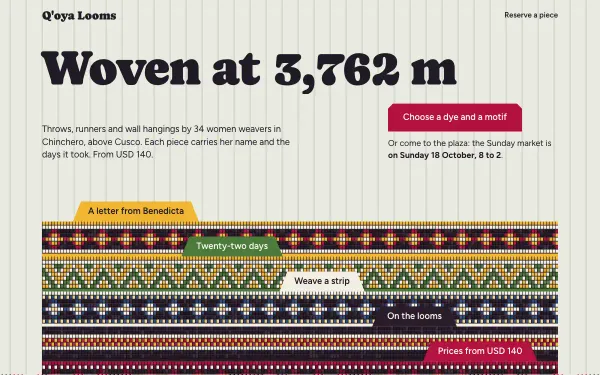 Q'oya — Andean Weaving preview