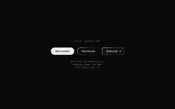 Animated Gradient Border Button preview