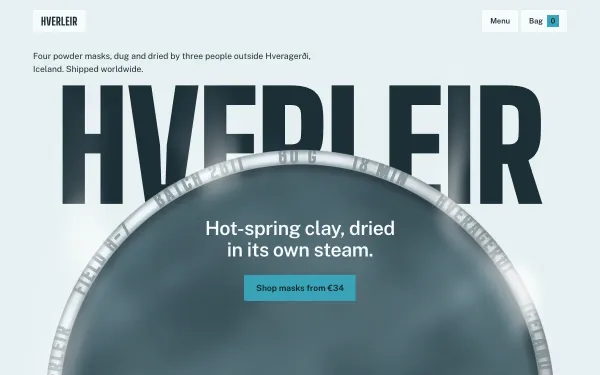 Hverleir — Geothermal Clay Masks preview