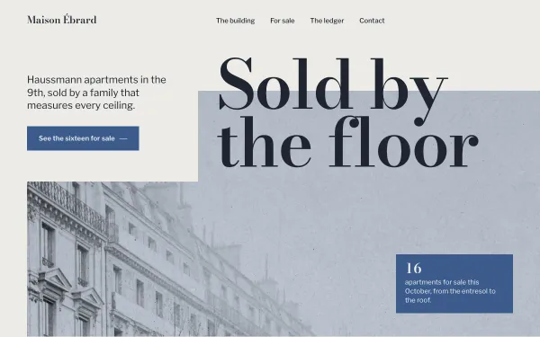 Maison Ébrard — Haussmann Apartments preview