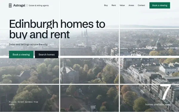 Real Estate Template: Astragal preview