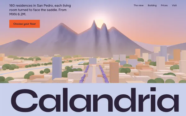 Torre Calandria — Residences Facing the Saddle preview
